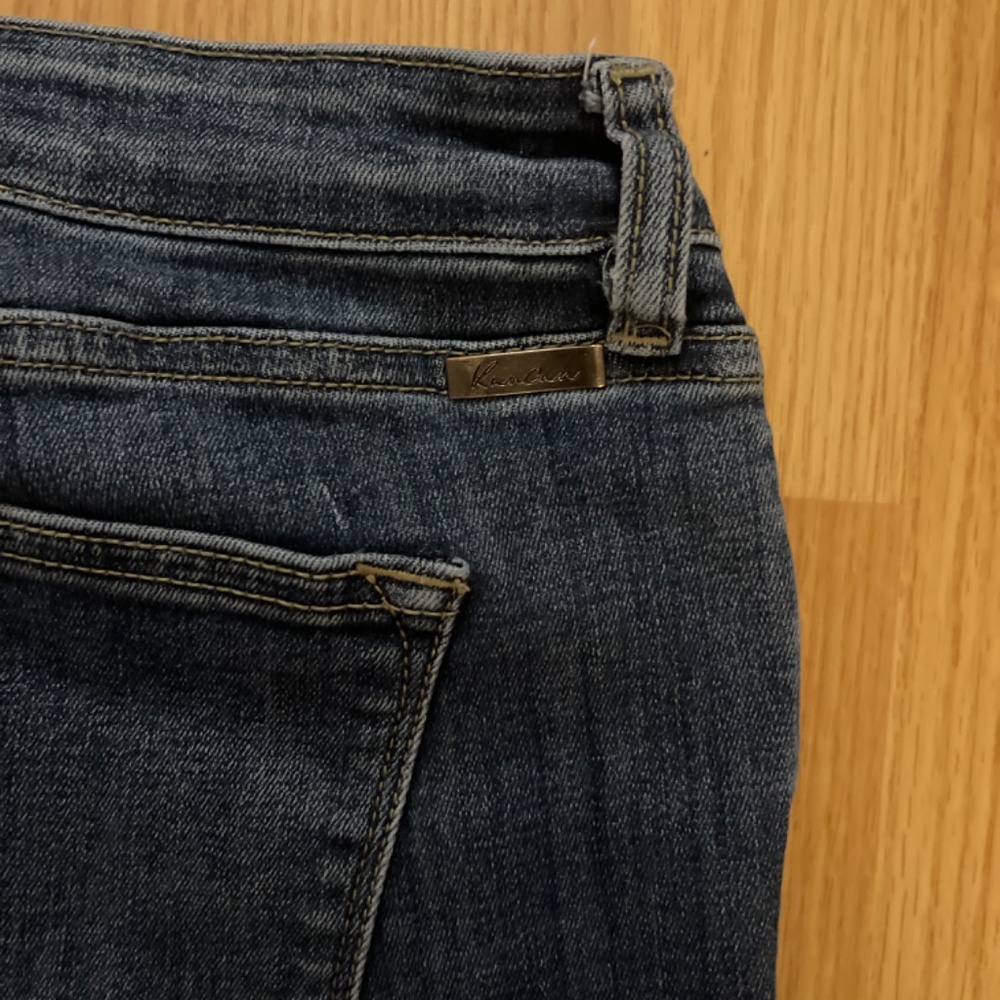 KanCan Stretch Blue Denim Mid Rise Flare Jeans / Pants Size 11/29 - Picture 9 of 10